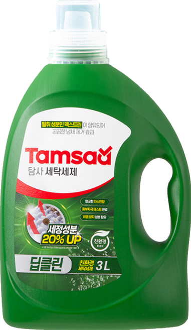 Tamsaa 洗衣精, 3L, 1桶