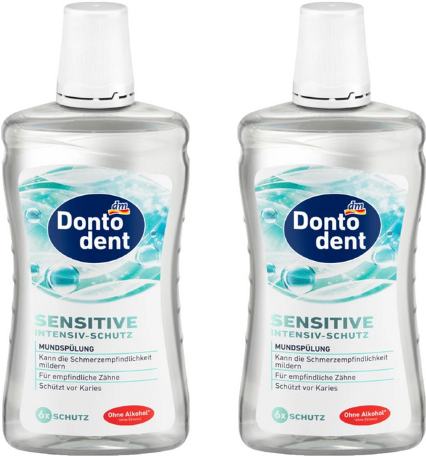 dm Dontodent 口腔漱口水, 500ml, 2瓶