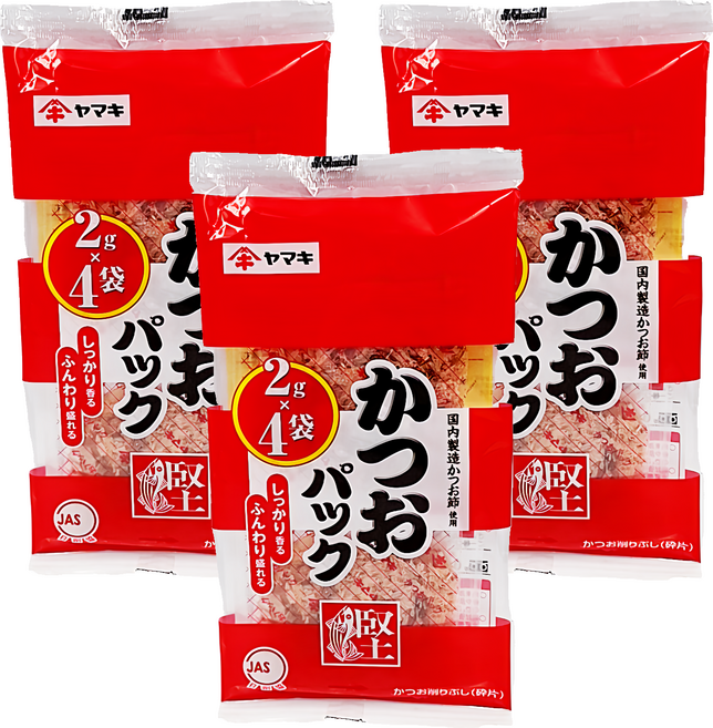 Yamaki 雅媽吉 柴魚細片, 8g, 3入