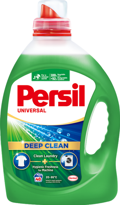 Persil 寶瀅 深層酵解洗衣凝露 深入纖維 徹底洗淨頑垢, 2.2L, 1瓶