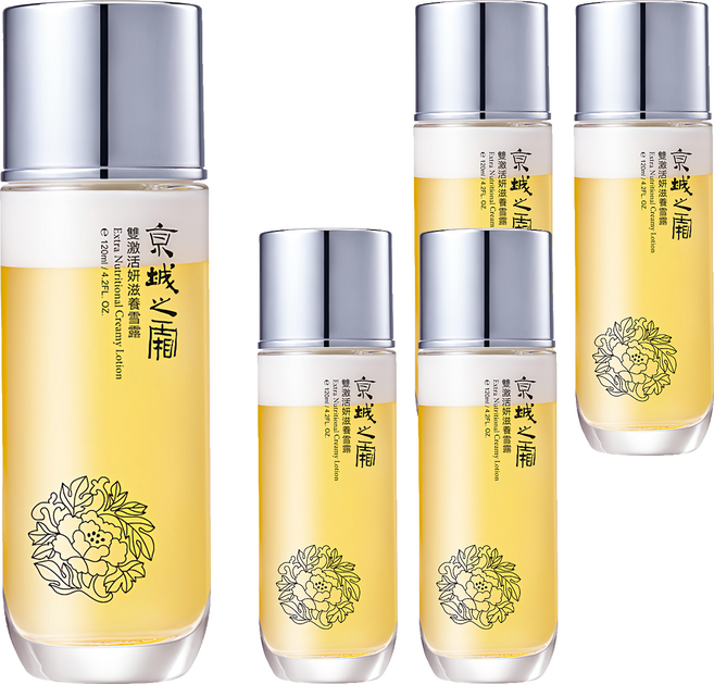 NARUKO 牛爾 京城之霜 台灣公司貨 雙激活妍滋養雪露, 120ml, 5瓶