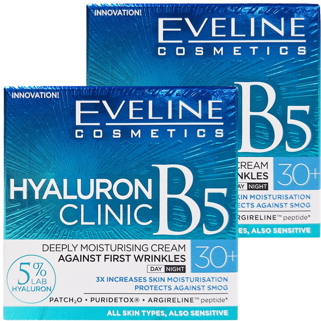 EVELINE Cosmetics B5 30+補水霜, 50ml, 2盒