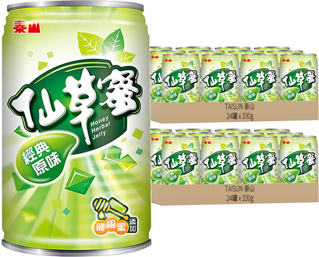 TAISUN 泰山 仙草蜜, 330g, 48罐