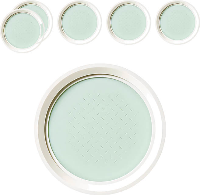 LANEIGE 蘭芝 NEO 型塑超持妝三效氣墊蜜粉補充粉蕊 矽膠網設計 添加藍色玻尿酸 保濕肌膚不乾燥 輕盈薄透, 單色, 6個