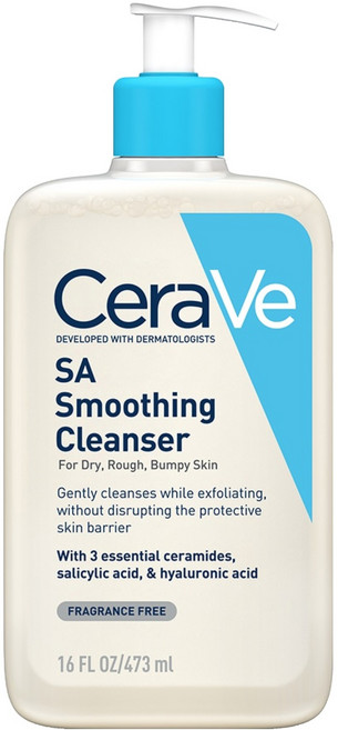 CeraVe 適樂膚 水楊酸煥膚淨嫩潔膚露, 473ml, 1瓶