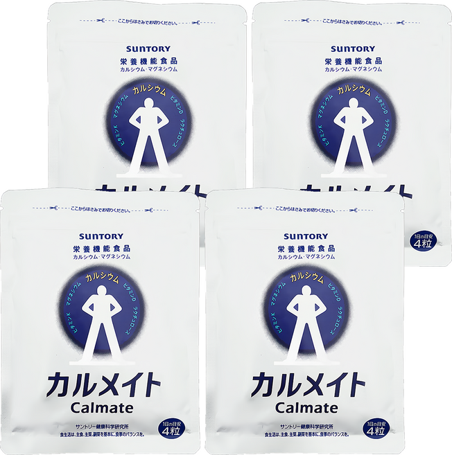 SunTORY 三得利 台灣公司貨 健鈣立 30日, 120顆, 4包
