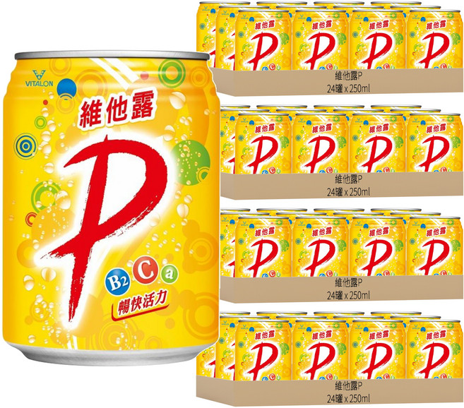 維他露P 汽水, 250ml, 96罐