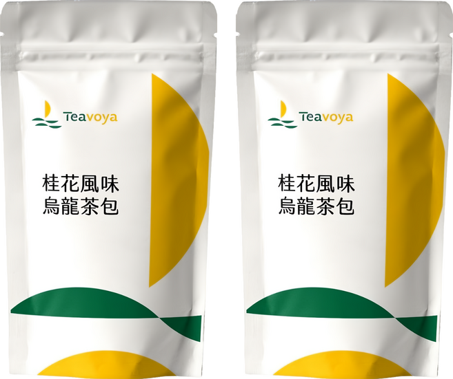 Teavoya 嘉柏茶業 桂花風味烏龍茶包, 3g, 20包, 2袋