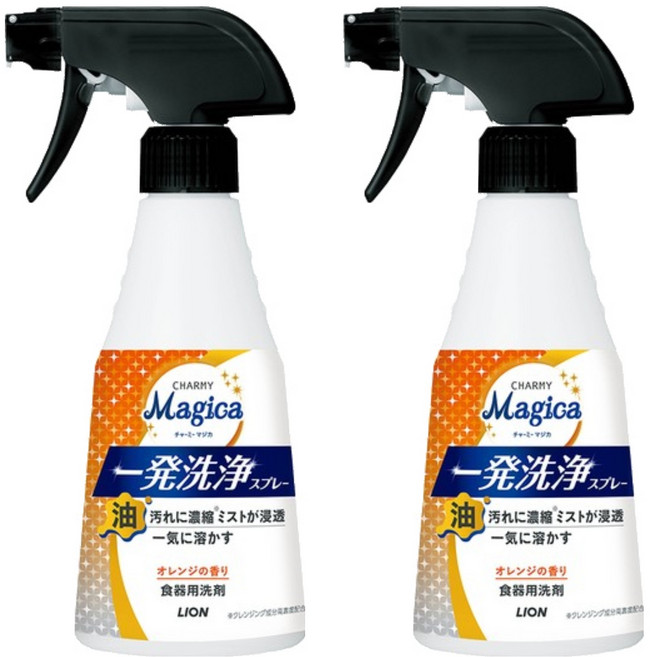 LION 獅王 CHARMY Magica 噴槍型噴霧洗潔精, 300ml, 2瓶