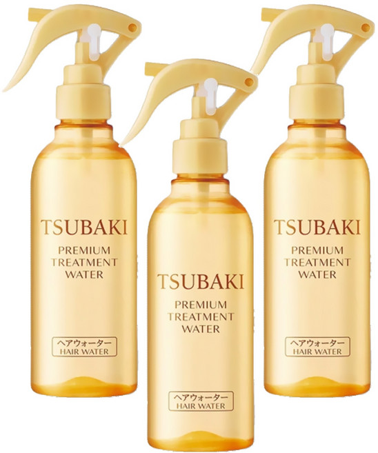 TSUBAKI 思波綺 瞬效柔順護髮精華, 210ml, 3瓶