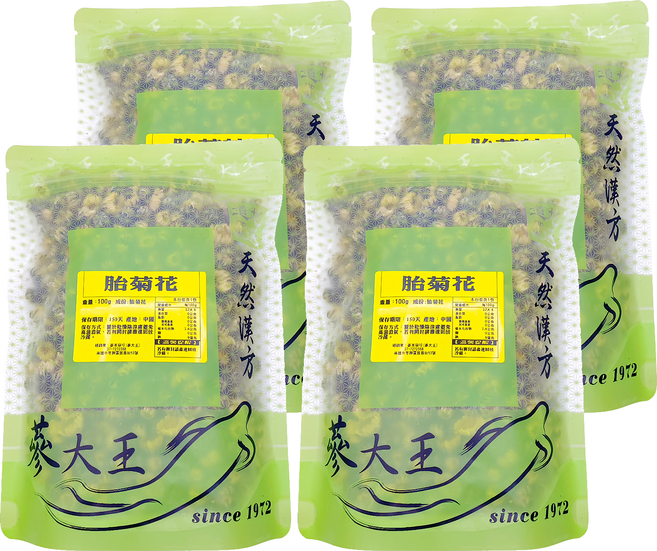 蔘大王 胎菊花, 100g, 1包, 4包