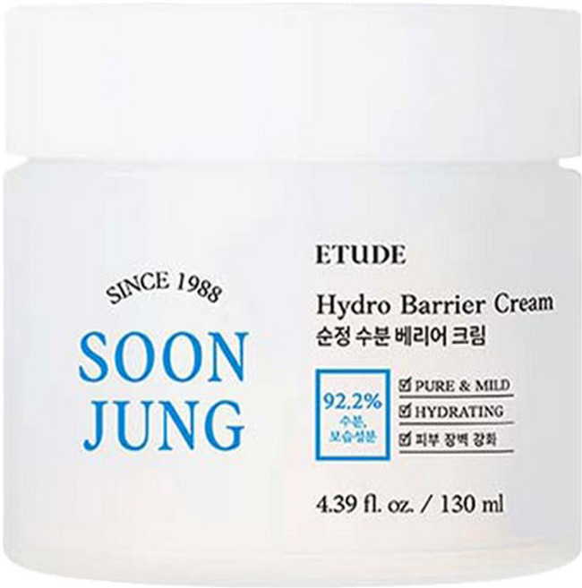 ETUDE 純晶極水潤保濕乳霜, 130ml, 1罐