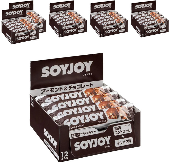soyjoy 大豆營養棒 杏仁巧克力口味, 30g, 6盒