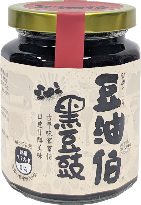 豆油伯 黑豆豉, 280g, 1罐
