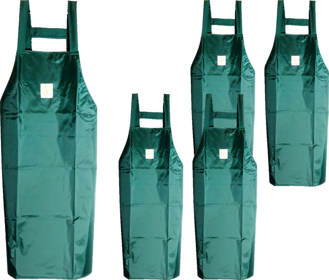 喜常來 9007加長魚裙, 綠色, 5件