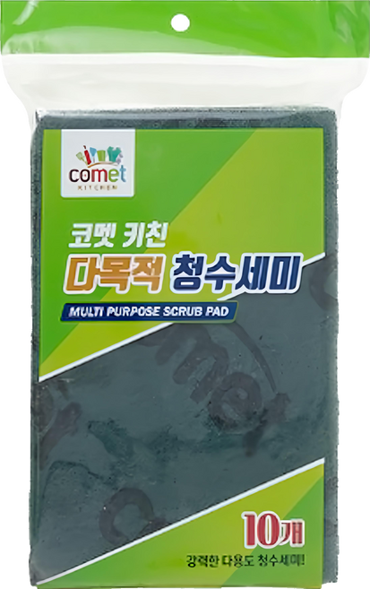 comet Kitchen 多用途菜瓜布, 10片, 1包
