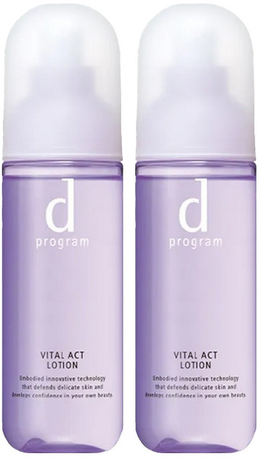 d program 敏感話題 賦活益生化粧水 N, 125ml, 2瓶