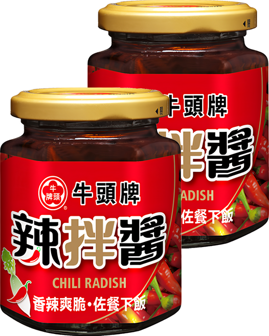 牛頭牌 辣拌醬, 170g, 2罐