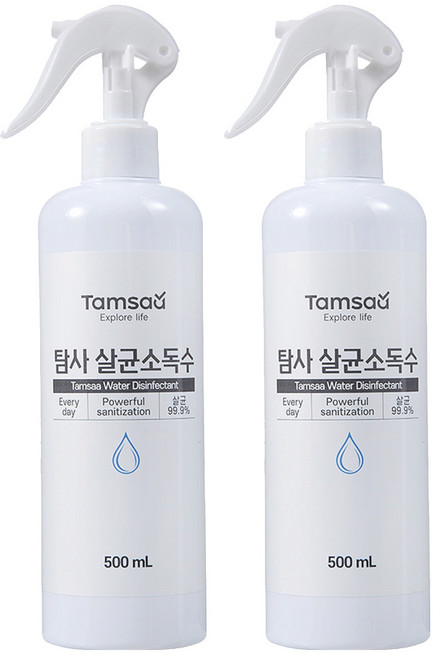 Tamsaa 次氯酸水噴霧, 500ml, 2瓶