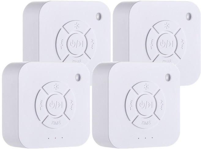 攜帶型無線白噪音除噪助眠儀, 4個