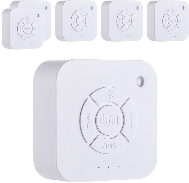 攜帶型無線白噪音除噪助眠儀, 6個