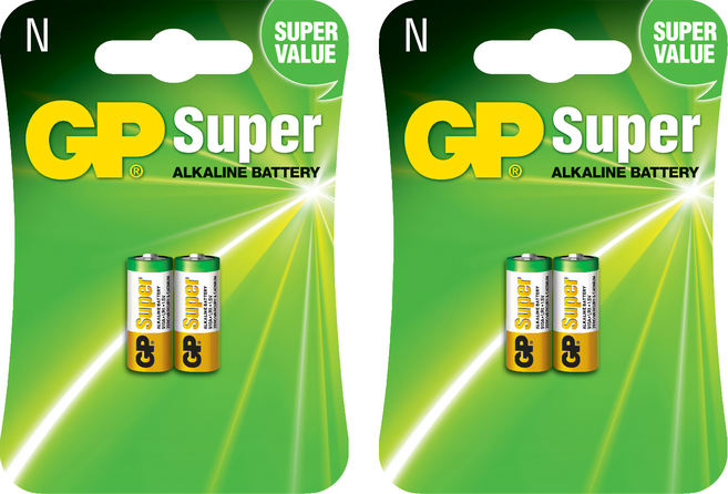 GP Batteries 超霸 Super 5號鹼性電池, 2顆, 2組