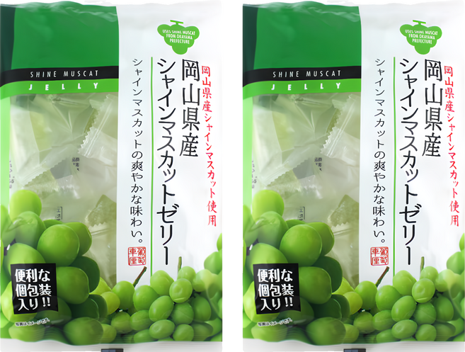豐榮軟糖 麝香葡萄口味, 180g, 2袋