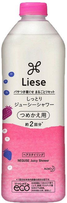 Liese 莉婕 保濕菁華髮妝水補充瓶, 340ml, 1瓶