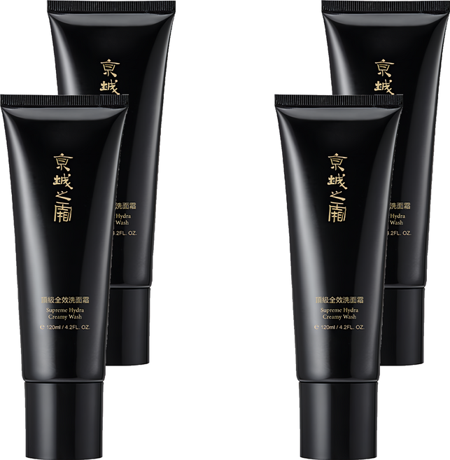 NARUKO 牛爾 京城之霜 台灣公司貨 頂級全效洗面霜, 120ml, 4條