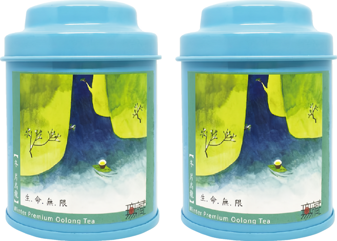 無藏茗茶 阿里山故事茶 冬片烏龍, 18g, 1罐, 2罐