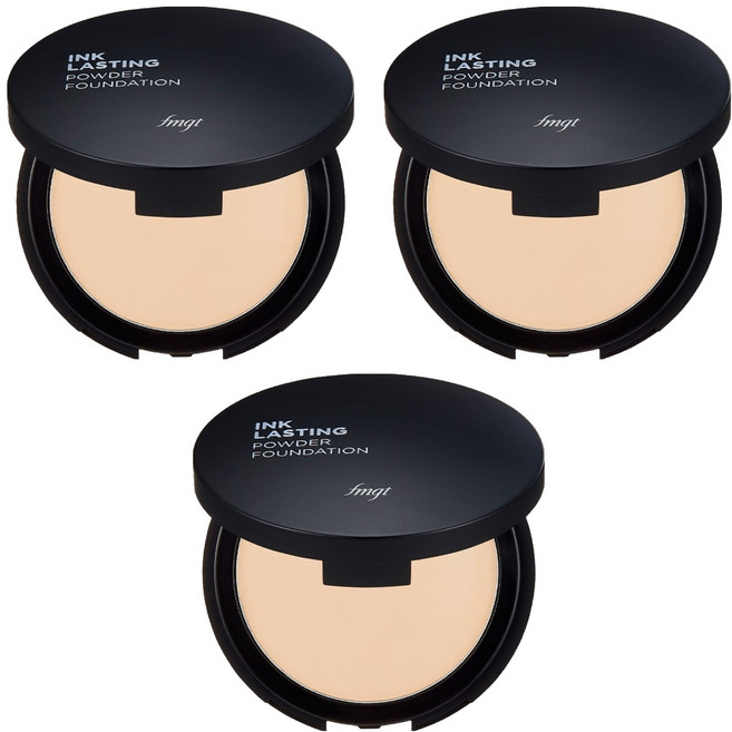 THE FACE SHOP 菲詩小舖 fmgt 台灣公司貨 貼妝持久空氣粉餅 SPF30 PA++ 9g, V203, 3個