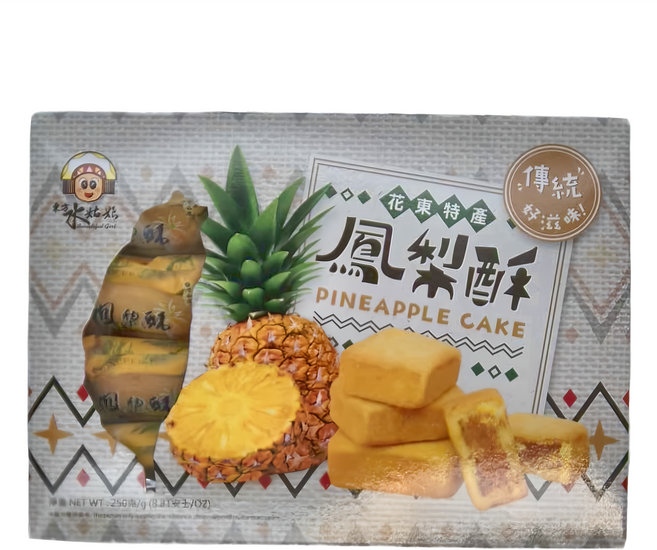 東方水姑娘 鳳梨酥, 250g, 1盒