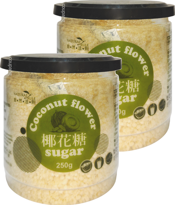 NATURAL RULE 自然法則 椰花糖 GI值僅35, 250g, 2罐