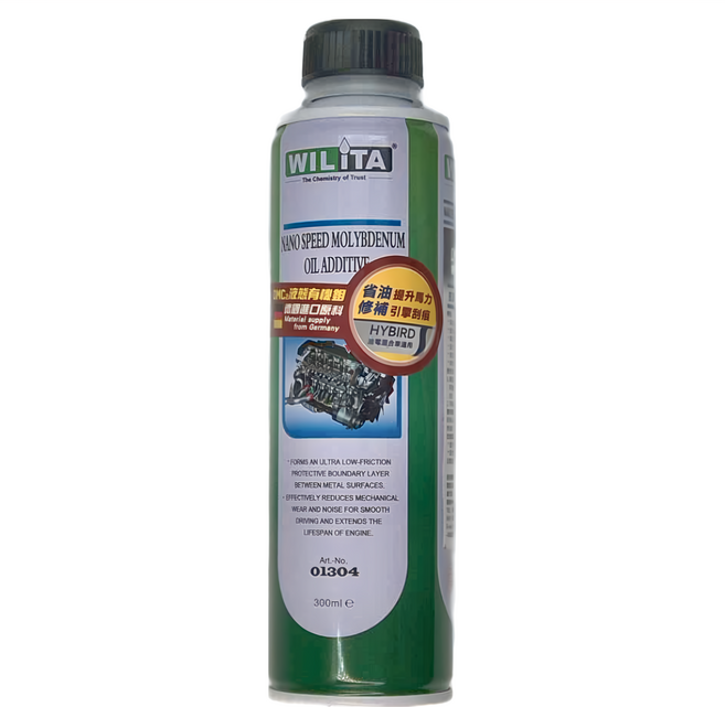 WILiTA 威力特 抗磨修補引擎機油精 NANO SPEED MOLYBDENUM OIL ADDITIVE, 1瓶, 共用