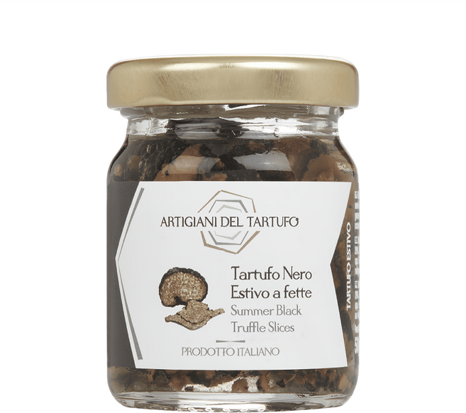 ARTIGIANI DEL TARTUFO 職人 夏季黑松露切片, 50g, 1罐