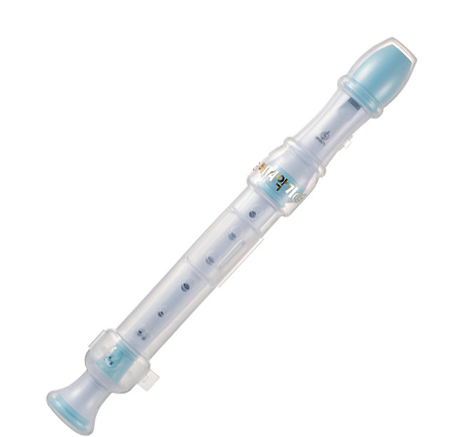 VERRY MUSIC 5000 直笛 附PVC收納盒 顏色隨機出貨, 藍色, 1支