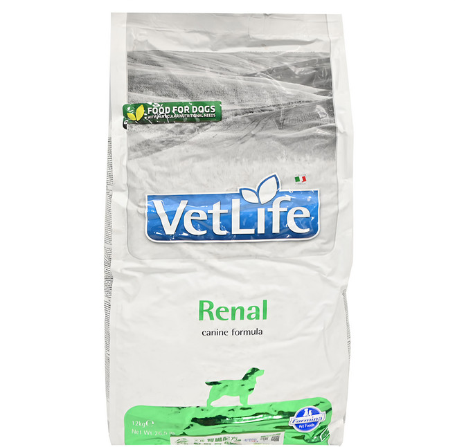 Farmina 法米納 VetLife 獸醫寵愛天然處方系列 犬糧, 12kg, 1袋, VD9 腎臟配方