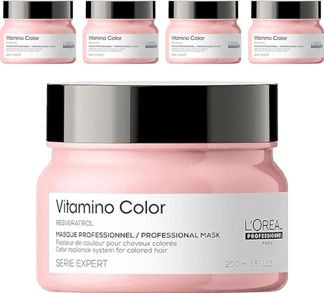 L'OREAL PROFESSIONNEL 巴黎萊雅PRO 絲漾博飽和護色髮膜, 250ml, 5罐