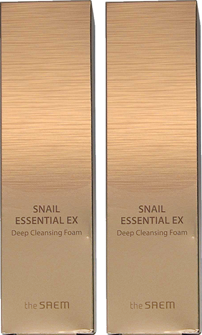 The Saem 得鮮 蝸牛精華彈潤保濕洗面乳 150g, 2盒