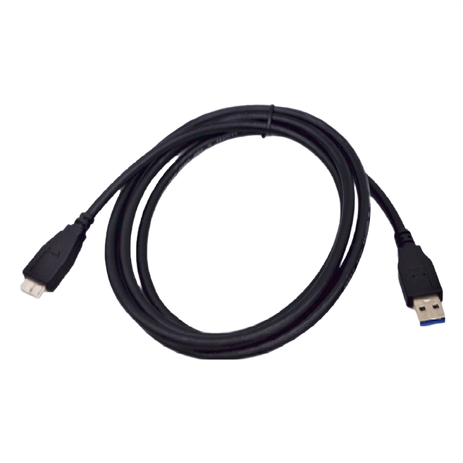 Cable 凱堡 28/24AWG 96編OD5.5 電腦周邊傳輸線材 USB 3.0 A公-Micro, 1.8m, 1條