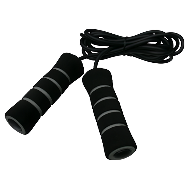 SUCCESS 成功 高轉速防滑跳繩 長度可調 排汗防滑握把, 黑色, 1條