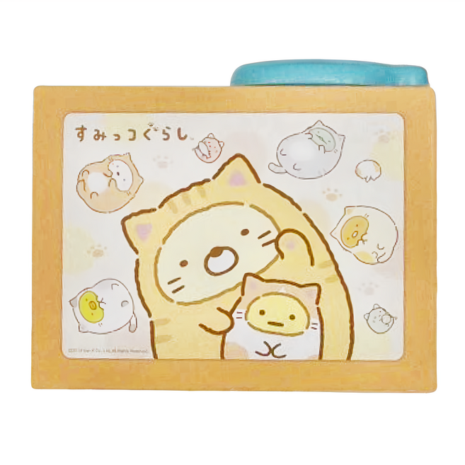 Sumikkogurashi 角落生物 扒手存錢箱 6歲以上 12 x 10.6 x 10cm, 1個, 黃色