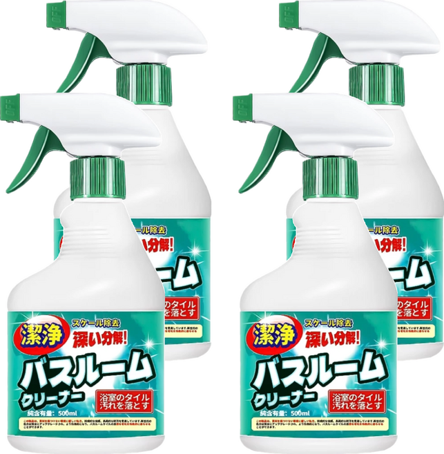 辰洋 浴室磁磚清潔劑 G737, 500ml, 4瓶