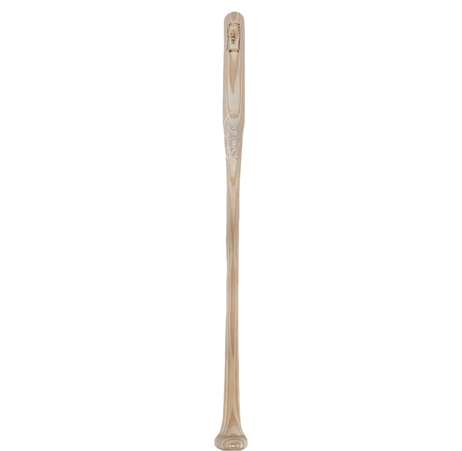 LOUISVILLE Slugger LS A9 V 慢壘球棒 白樺木 LA226363OLF 750g, 亮原木, 1支