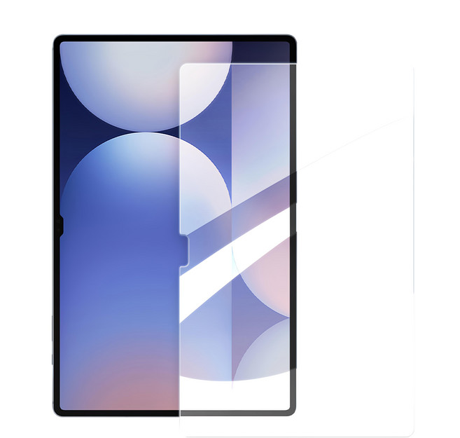 清透抗刮Pro+版 9H鋼化玻璃膜 平板玻璃貼, 透明色, 1個