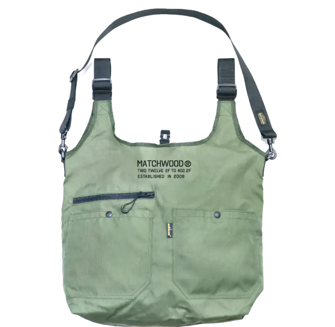 matchwood Tank 斜背購物袋 MHWD-TB-008-OL 防潑水面料