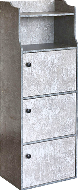 收納王妃 北歐風造型櫃 4層 1個, 灰色