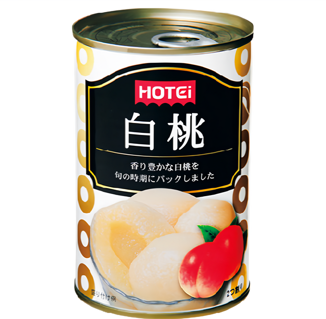 HOTEi 白桃罐, 425g, 1罐