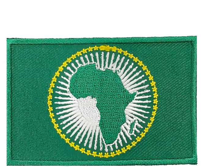 A-ONE 匯旺 造型刺繡布貼, 非洲聯盟, 2個