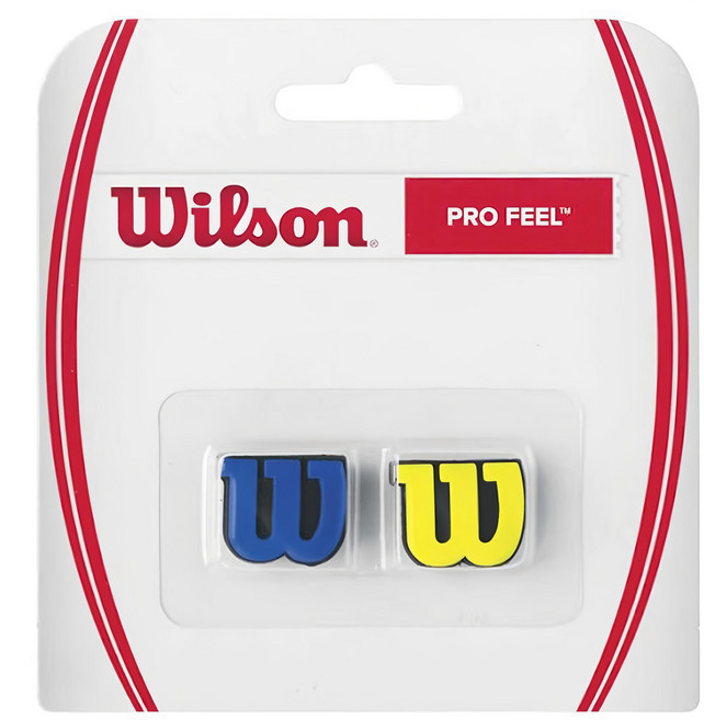 Wilson Pro Feel 避震器, 藍色 + 黃色, 1組